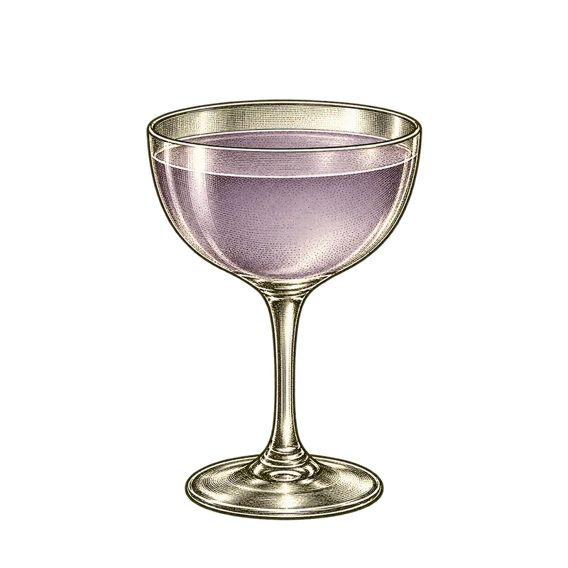 Vintage cocktail engraving: Final Say